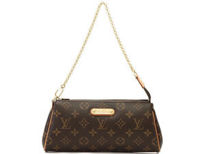 LOUIS VUITTON Eva Handbag Monogram Brown